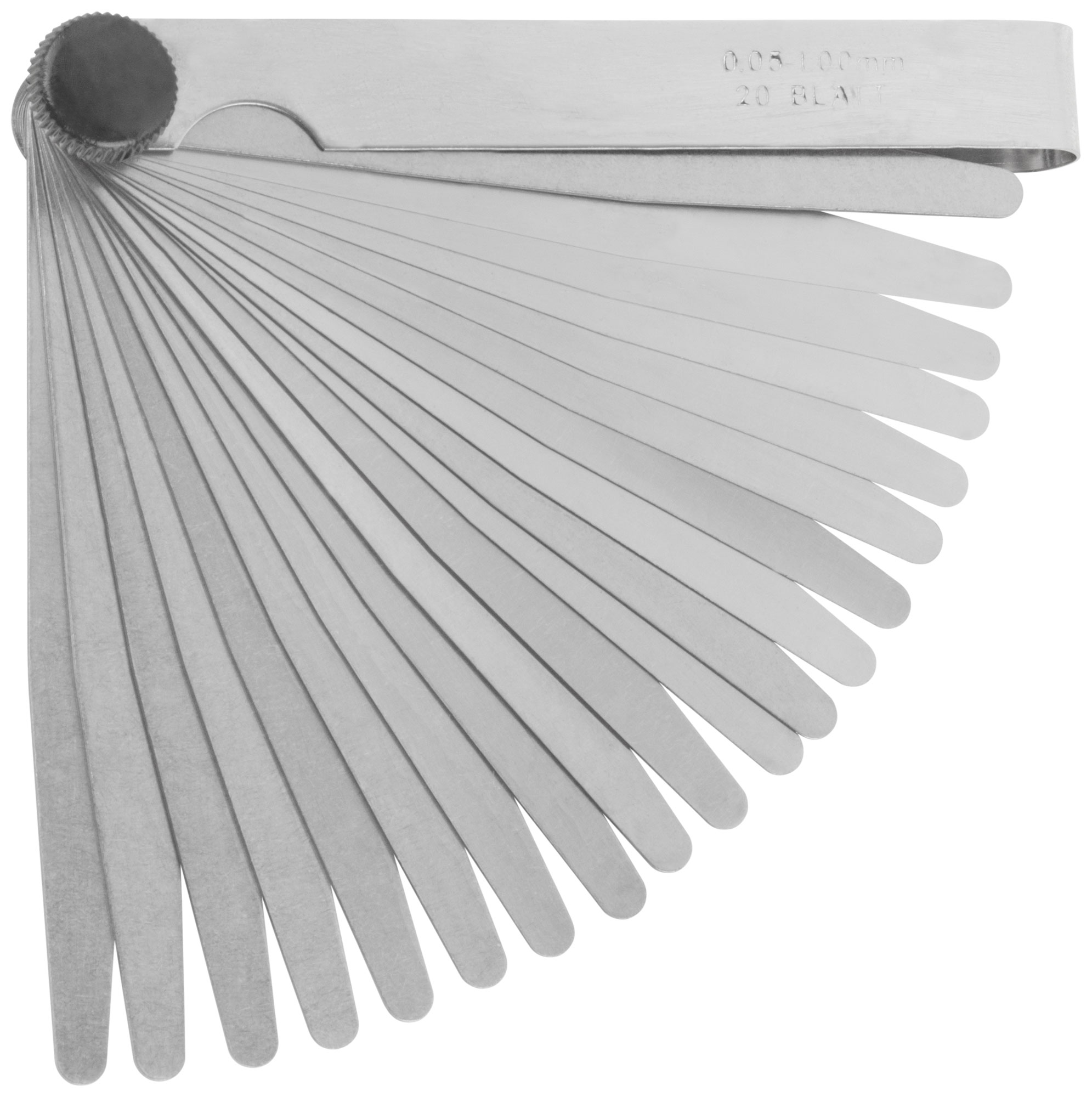 Щупы измерительные 20 шт. 0,05-1,00 мм