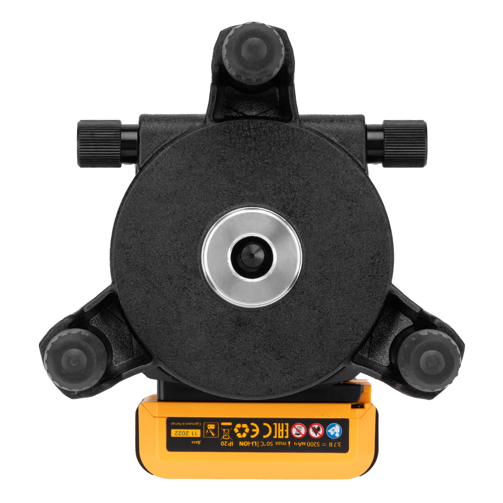 Лазерный уровень LX 05 Red, 20 м, 635 нм, аккумулятор Li 5200 mAh, резьба 5/8" Denzel