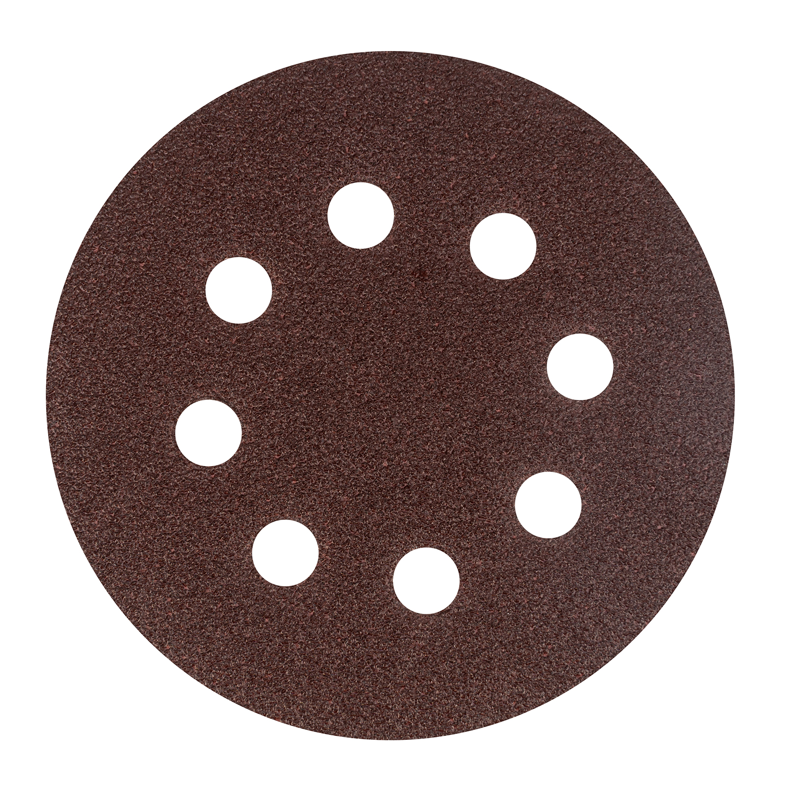 Круг абразивный на ворсовой подложке под "липучку", перфорированный, P 60, 125 мм, 5 шт Сибртех