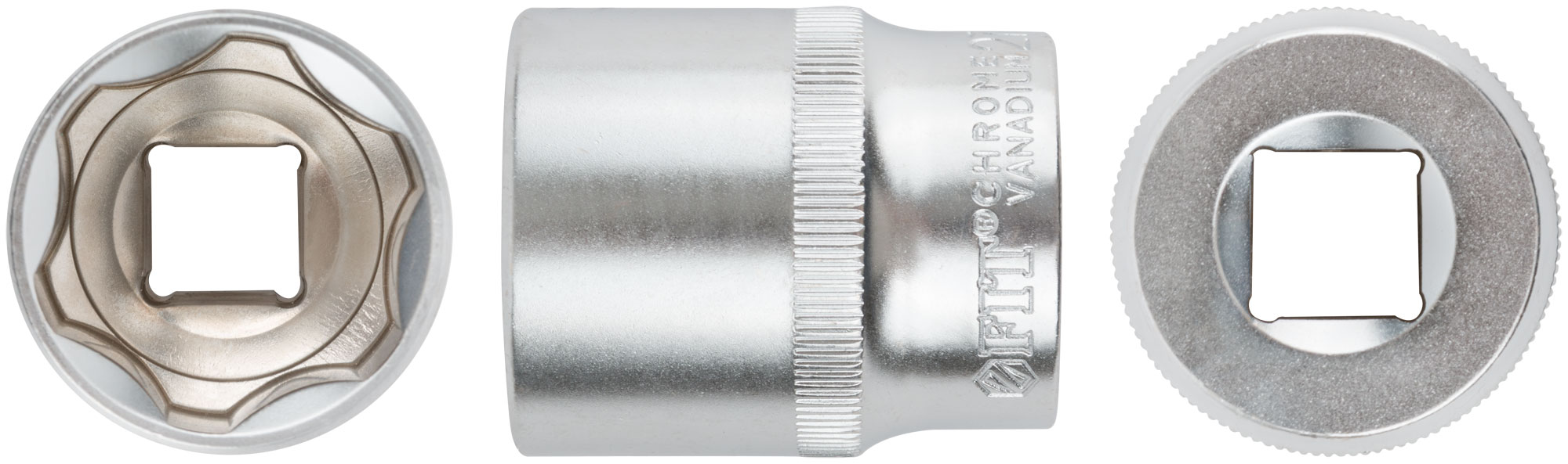 Головка 6-гранная CrV  1/2"  27 мм