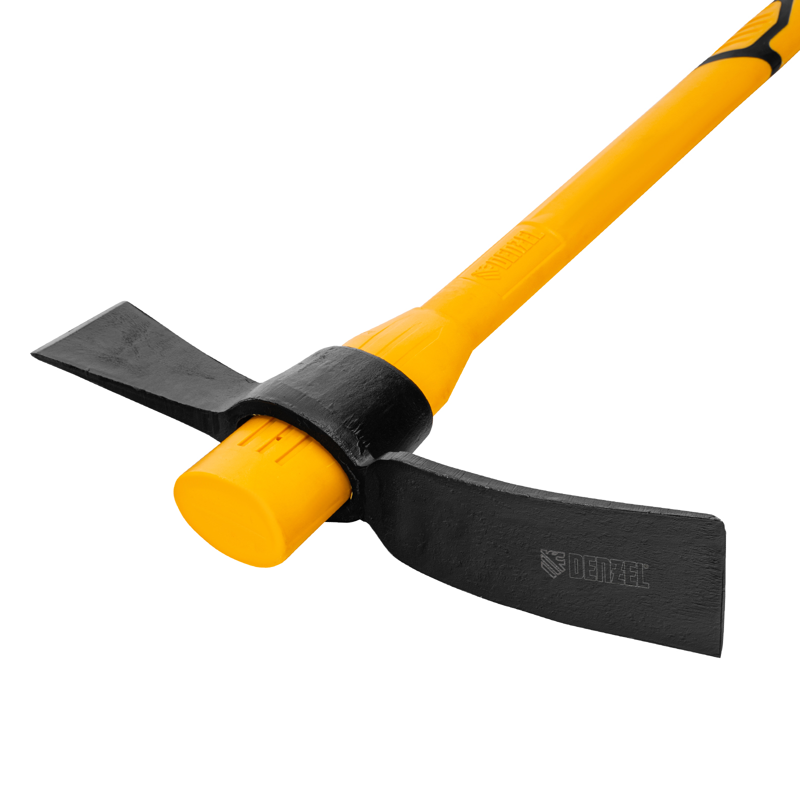 Кирка-топор 2250 г, фиберглассовая обрезиненная рукоятка 900 мм// Denzel