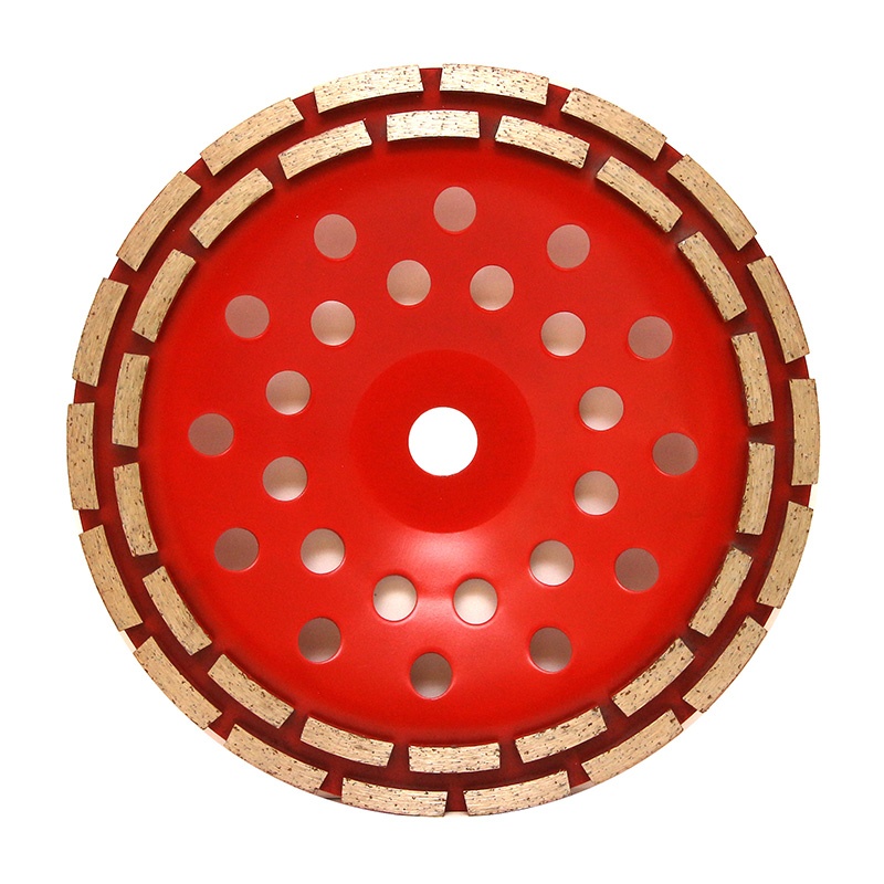 Чашка алмазная двухрядная D 230 мм