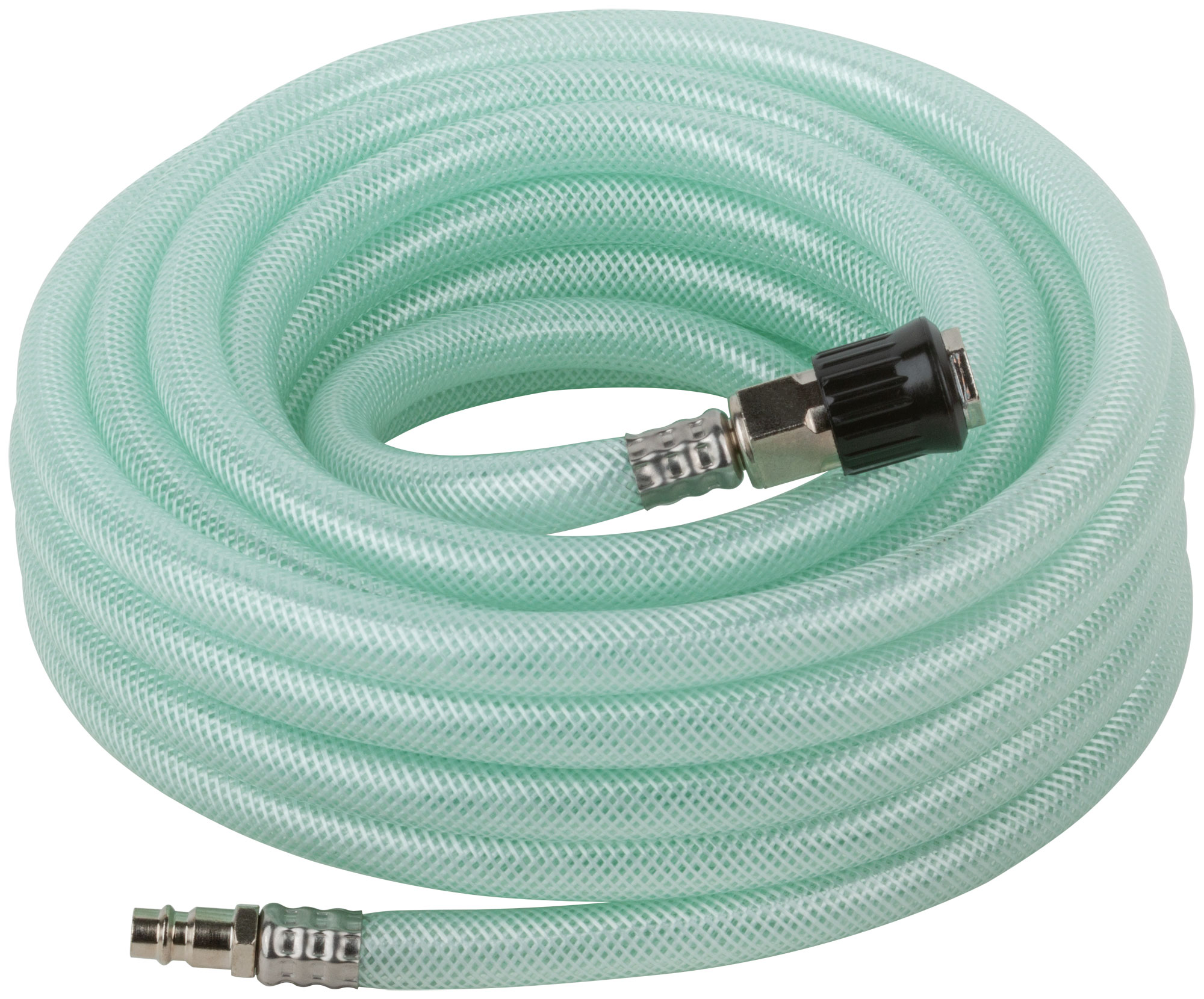 Шланг-удлинитель, армированный ПВХ с быстросъемными коннекторами, диаметр 10х15 мм, 10 м