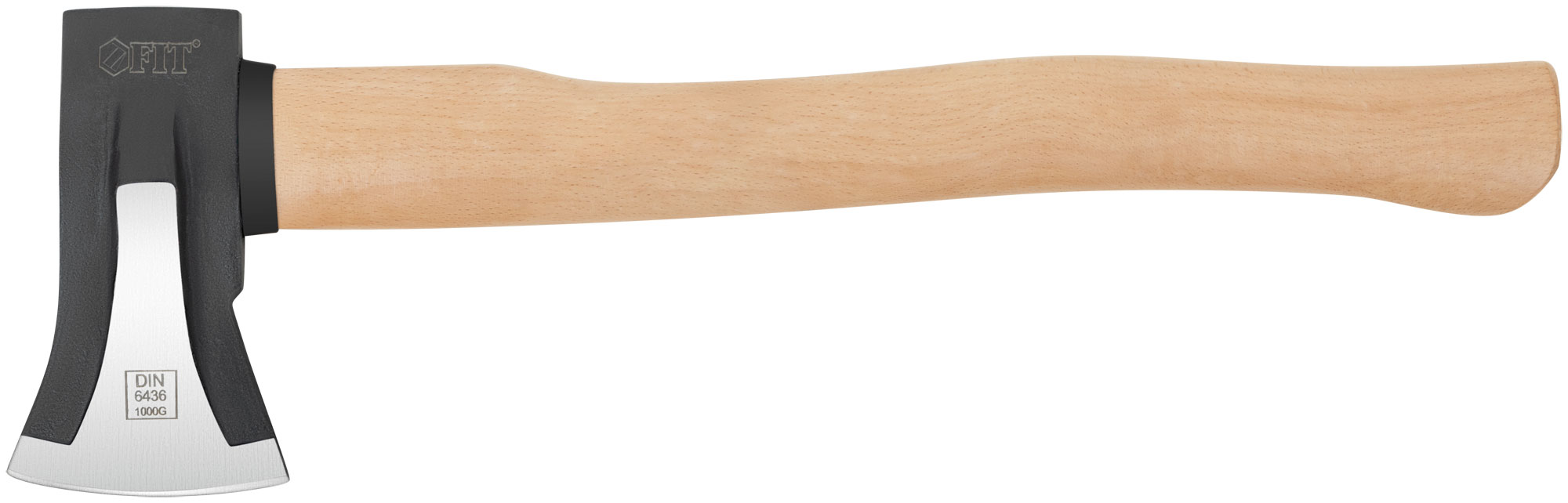 Топор-колун "ушастый" кованый, деревянная ручка 1000 гр.