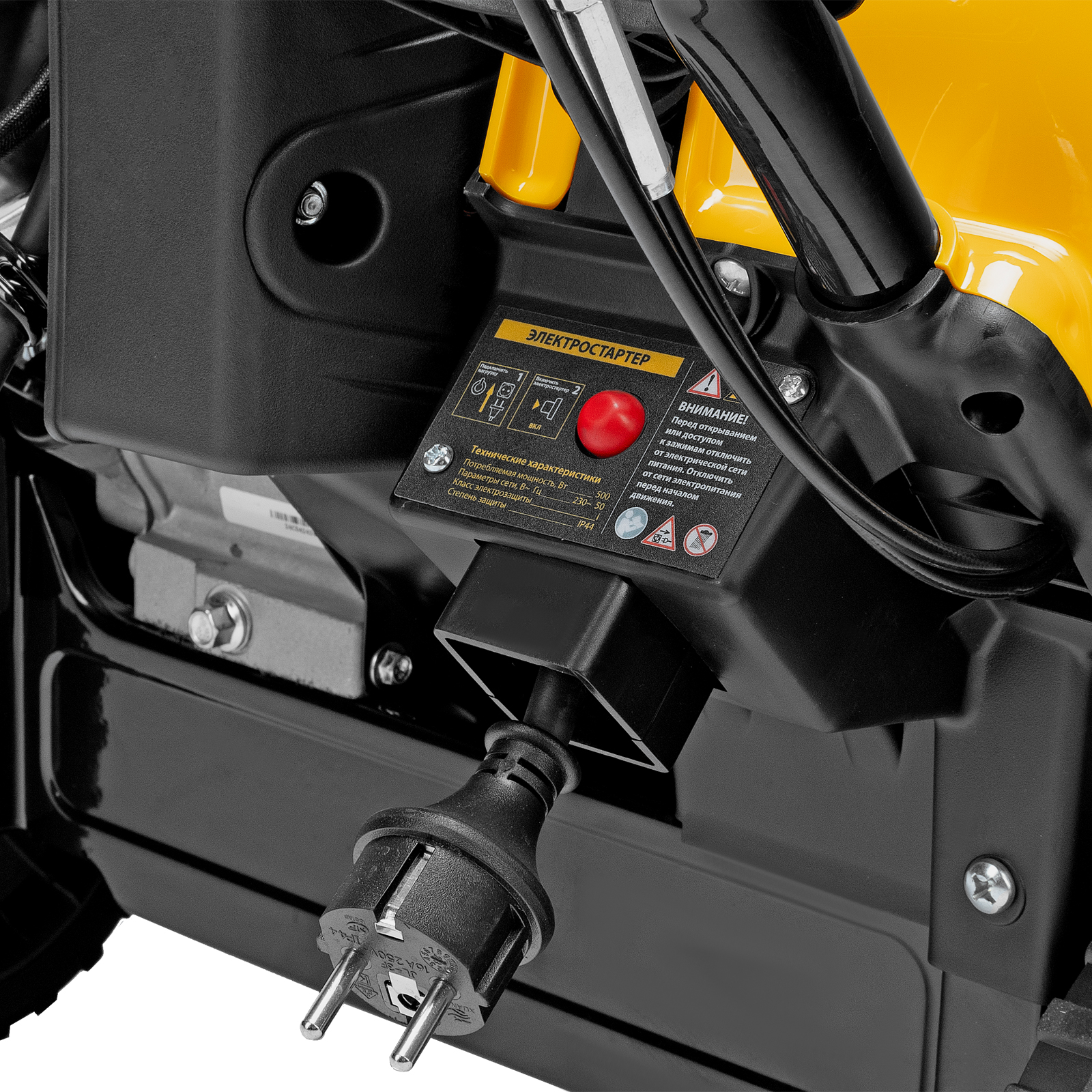 Бензиновая снегоуборочная машина SB 460 E, 99cc, эл.старт, шнек SnowCrusher Denzel