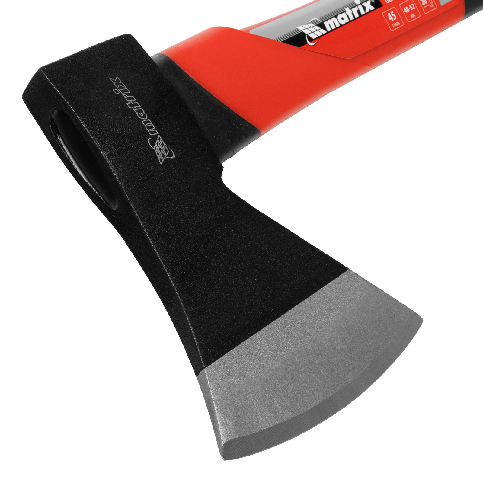 Топор, 800 г, эргономичная фибергласовая рукоятка, 450 мм// Matrix