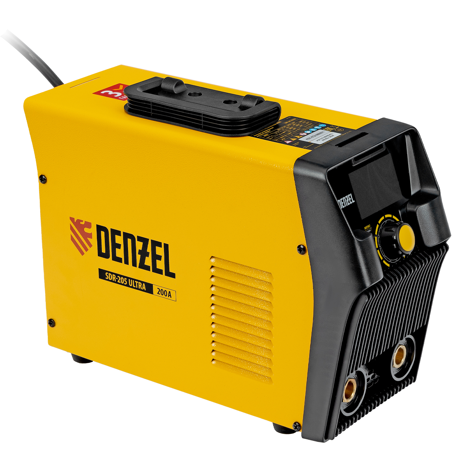 Аппарат инвертор. дуговой сварки SDR-205 Ultra, 200 А, ПВ 60%// Denzel