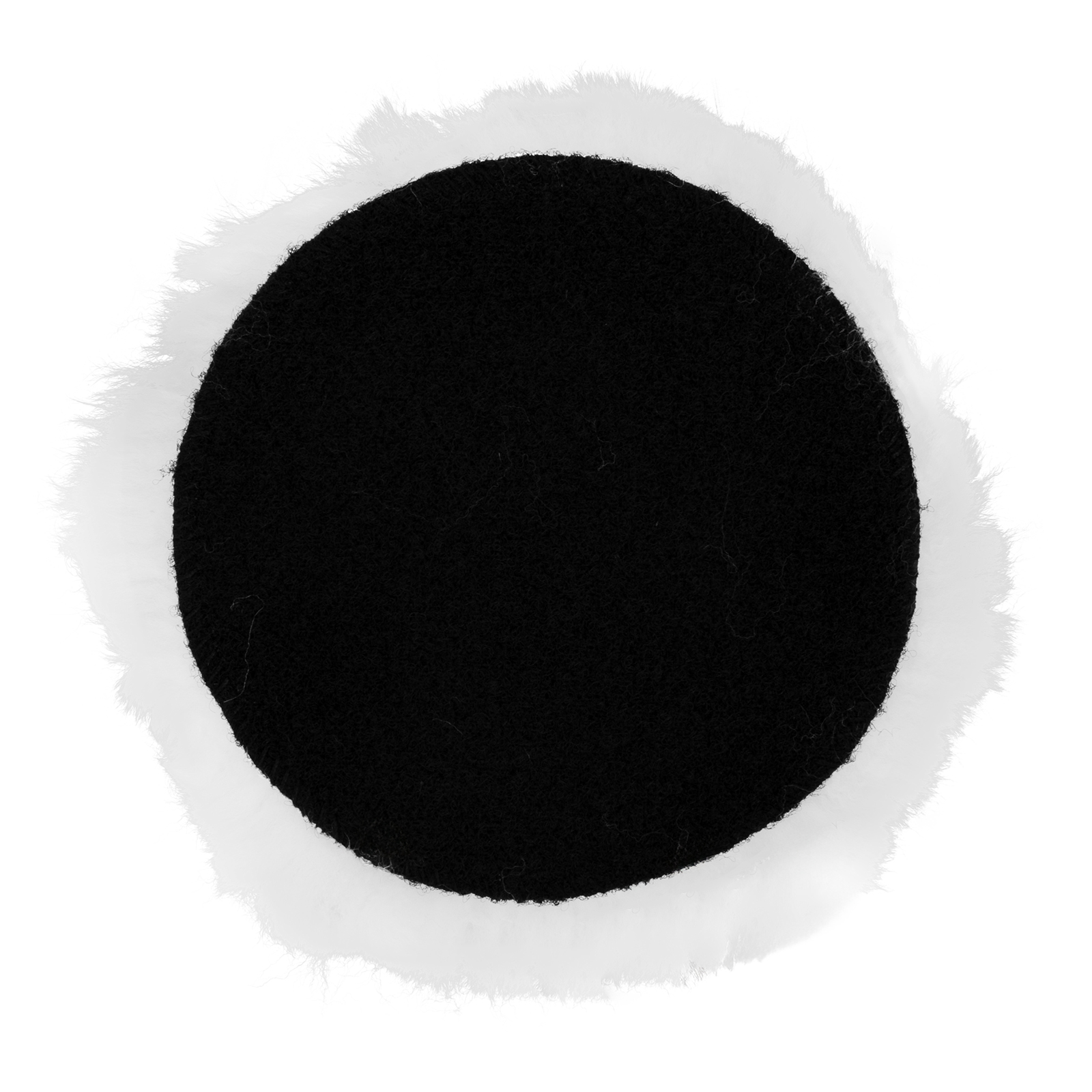 Насадка полировальная "под липучку", 180 мм, натуральная шерсть Matrix