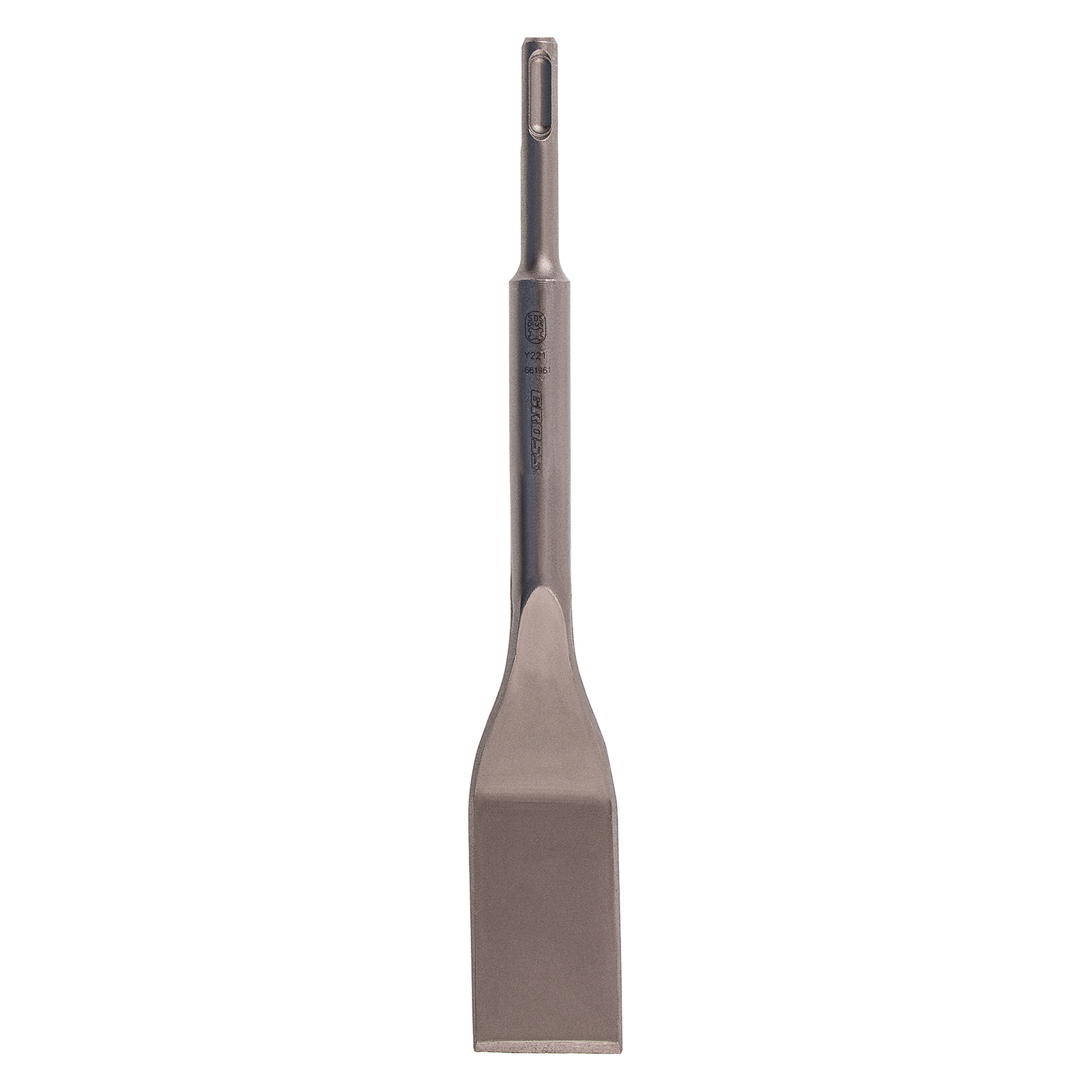 Зубило плоское, изогнутое 40 x 260 мм, SDS Plus Gross