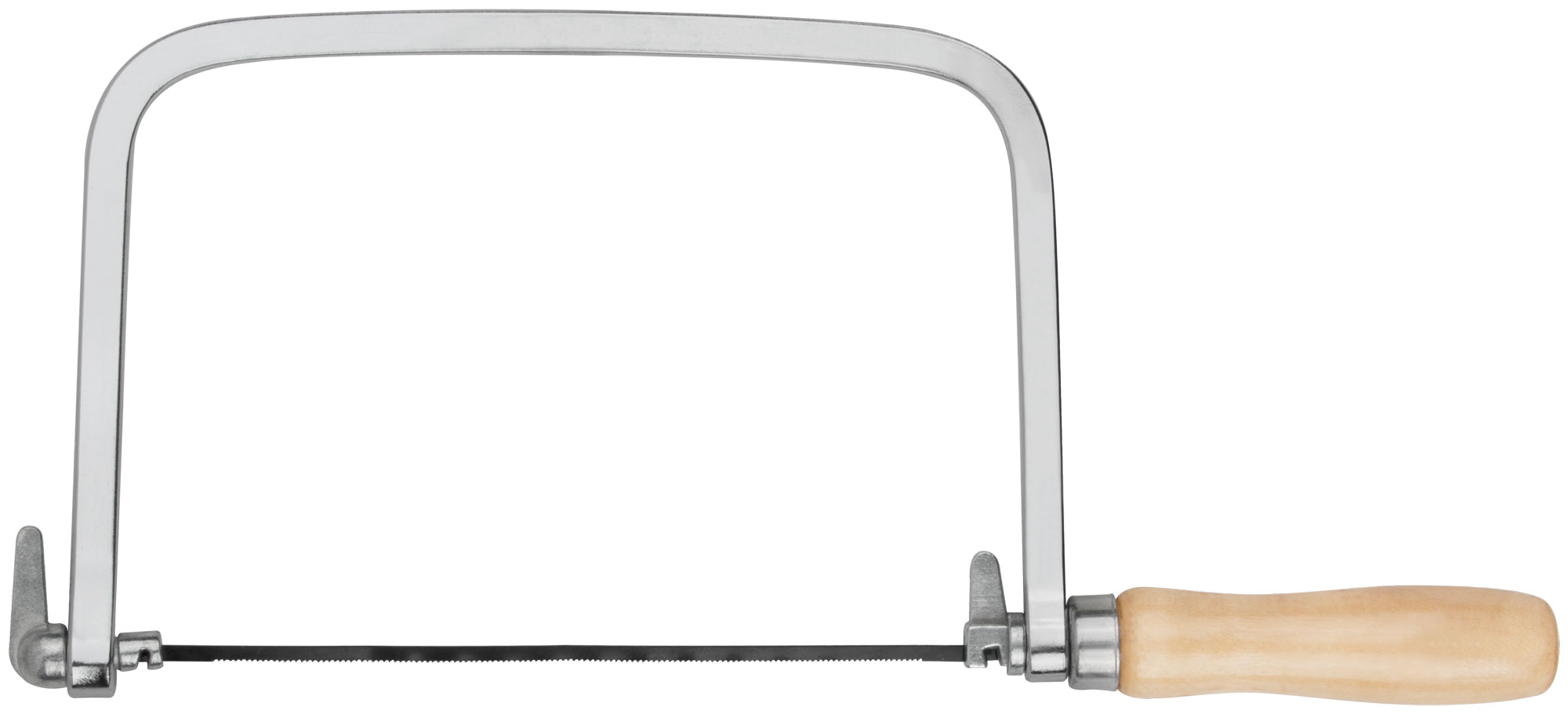 Ножовка по металлу и дереву 175 мм с глубокой рамкой + 5 запасных полотен