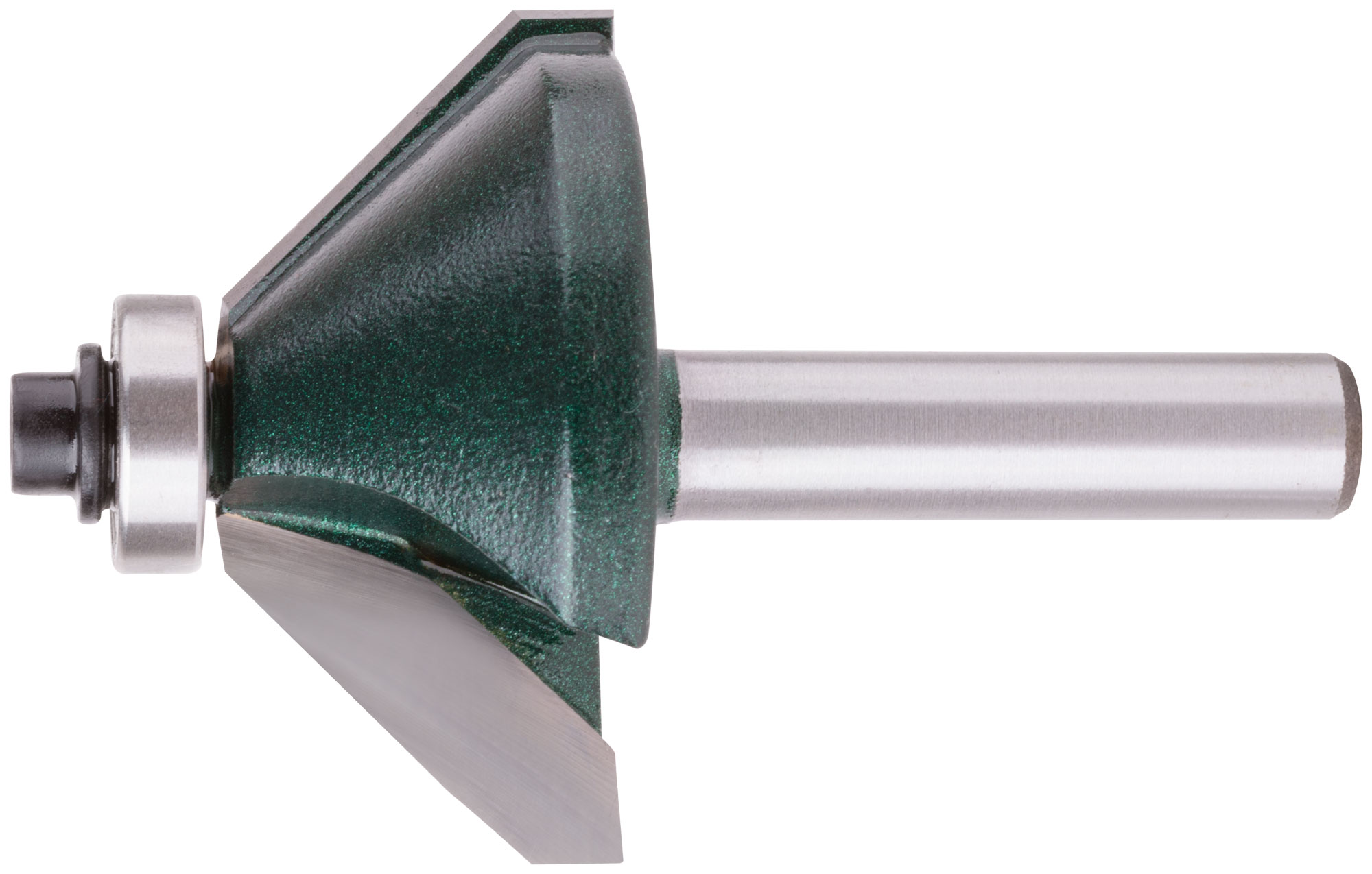 Фреза кромочная конусная с нижним подшипником DxHxL=40х18х62,8 мм