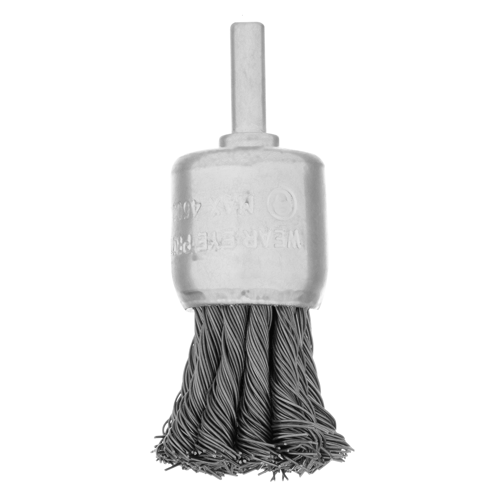 Щетка для дрели, 30 мм, "чашка" со шпилькой, крученая металлическая проволока Matrix