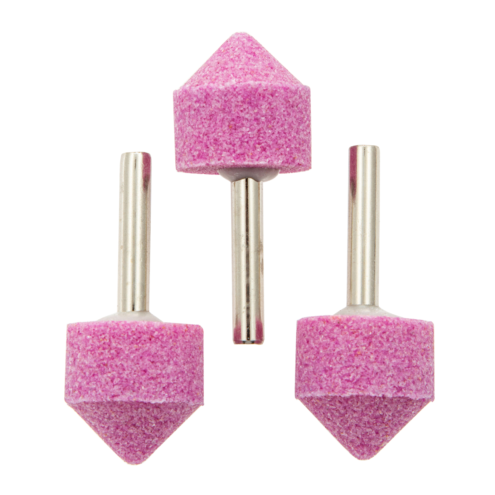 Шарошка абразивная, конус, 25 x 25 x 6 мм, F46, 3 шт Matrix