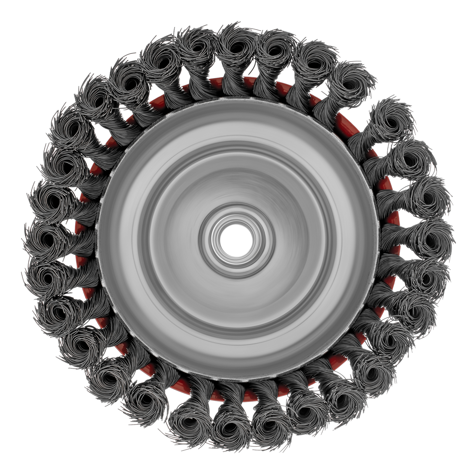Щетка для УШМ, 150 мм, М14, "чашка", крученая проволока 0.35 мм Matrix