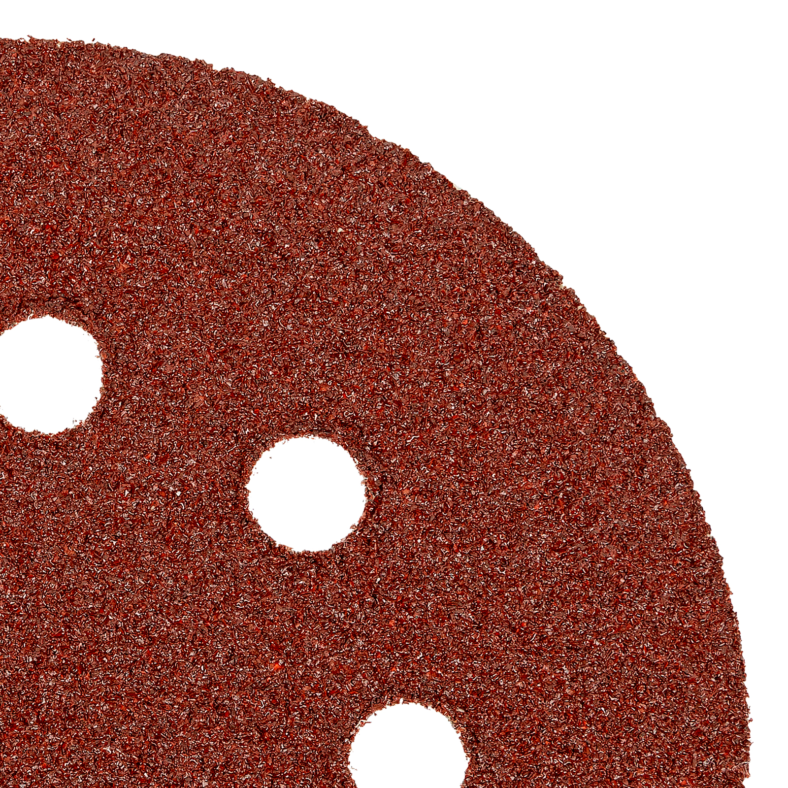 Круг абразивный на ворсовой подложке под "липучку", перфорированный, P 40, 125 мм, 5 шт Matrix