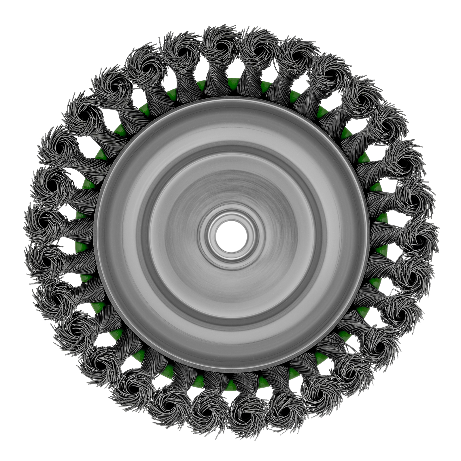 Щетка для УШМ, 150 мм, М14, "чашка", крученая проволока 0.5 мм Сибртех