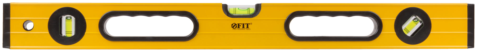 Уровень "Янтарь", 3 глазка, ручки, усиленный корпус, фрезер. рабочая грань, шкала  600 мм