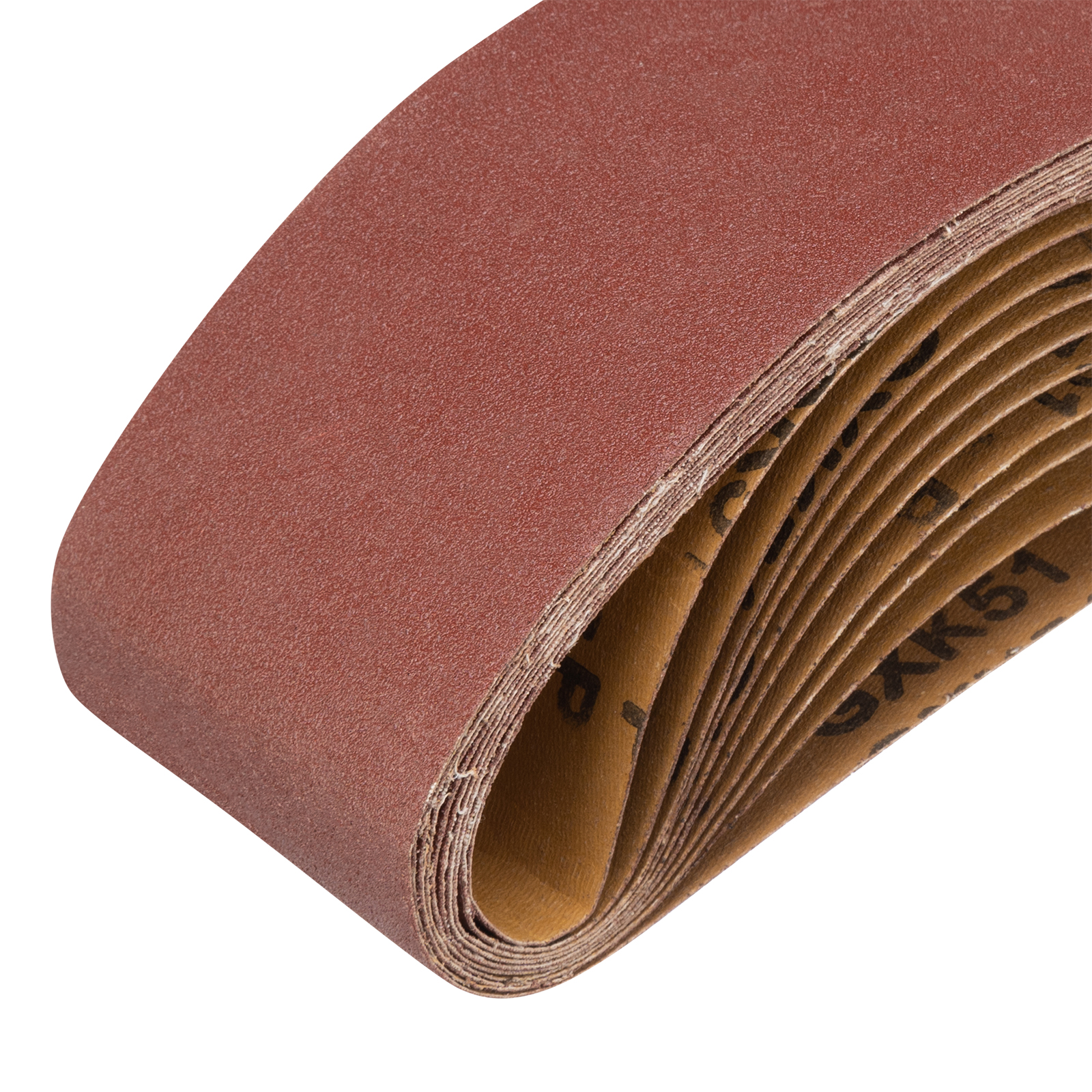 Лента абразивная бесконечная, P 100, 75 х 457 мм, 10 шт Matrix