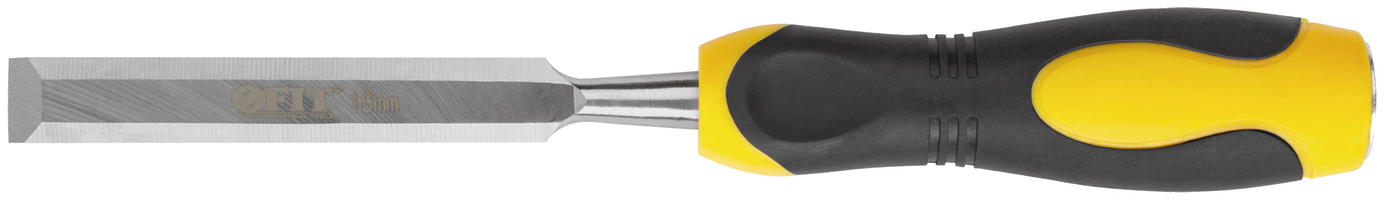 Стамеска Профи CrV, двухцветная прорезиненная ручка 16 мм