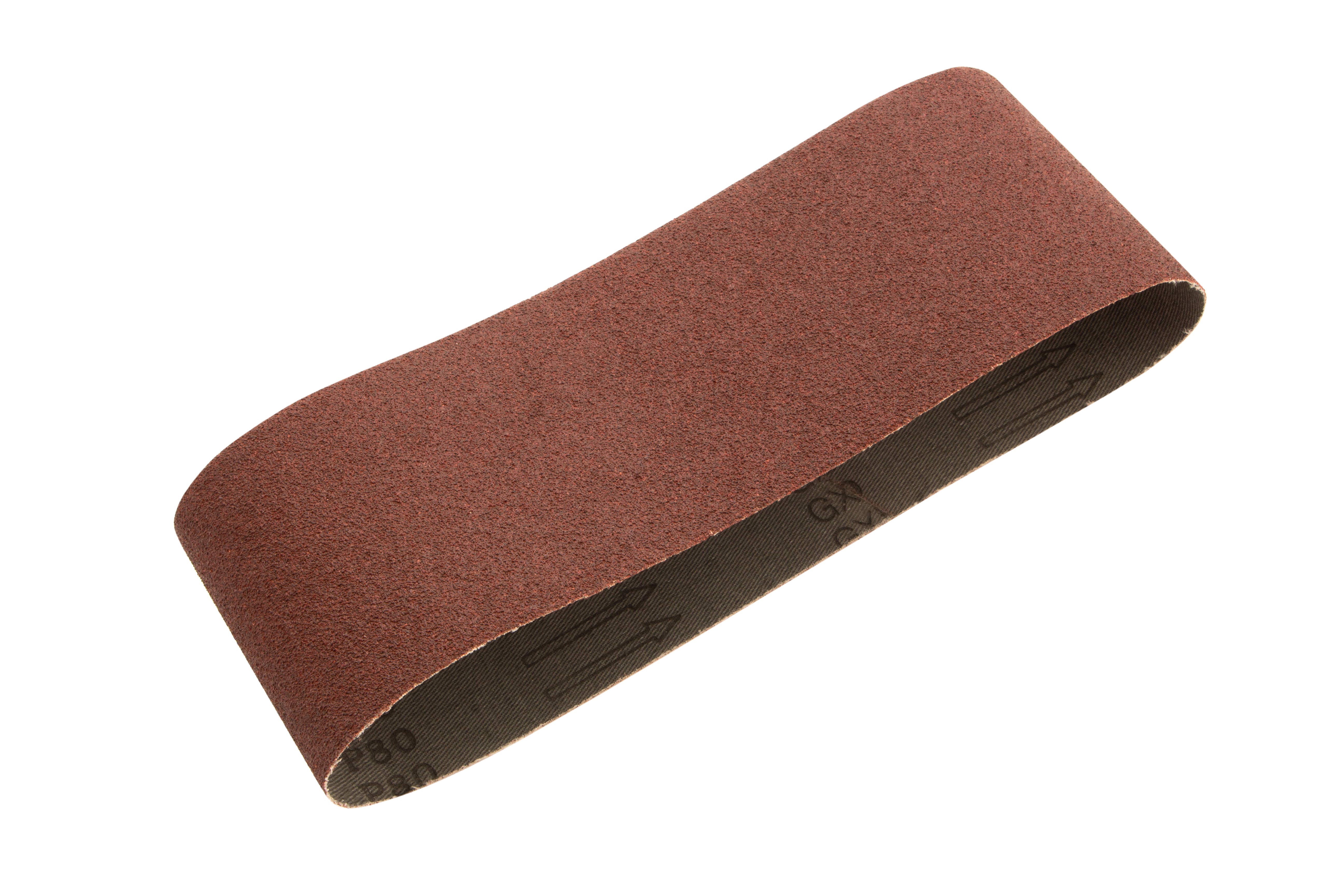 Лента абразивная бесконечная, P 80, 100 х 610 мм, 3 шт Matrix