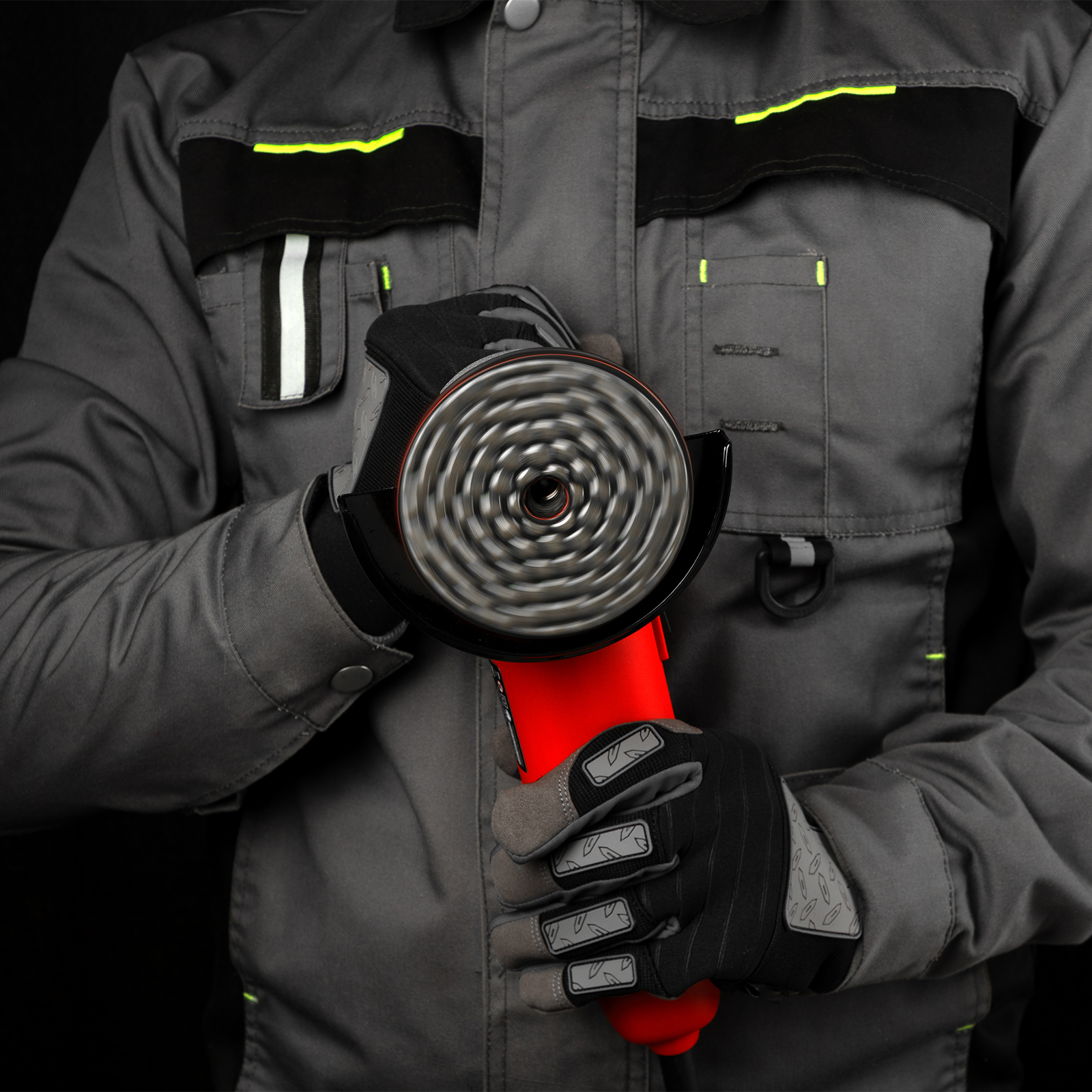 Алмазный гибкий шлифовальный круг, 100 мм, P50, сухое шлифование, 5 шт. Matrix