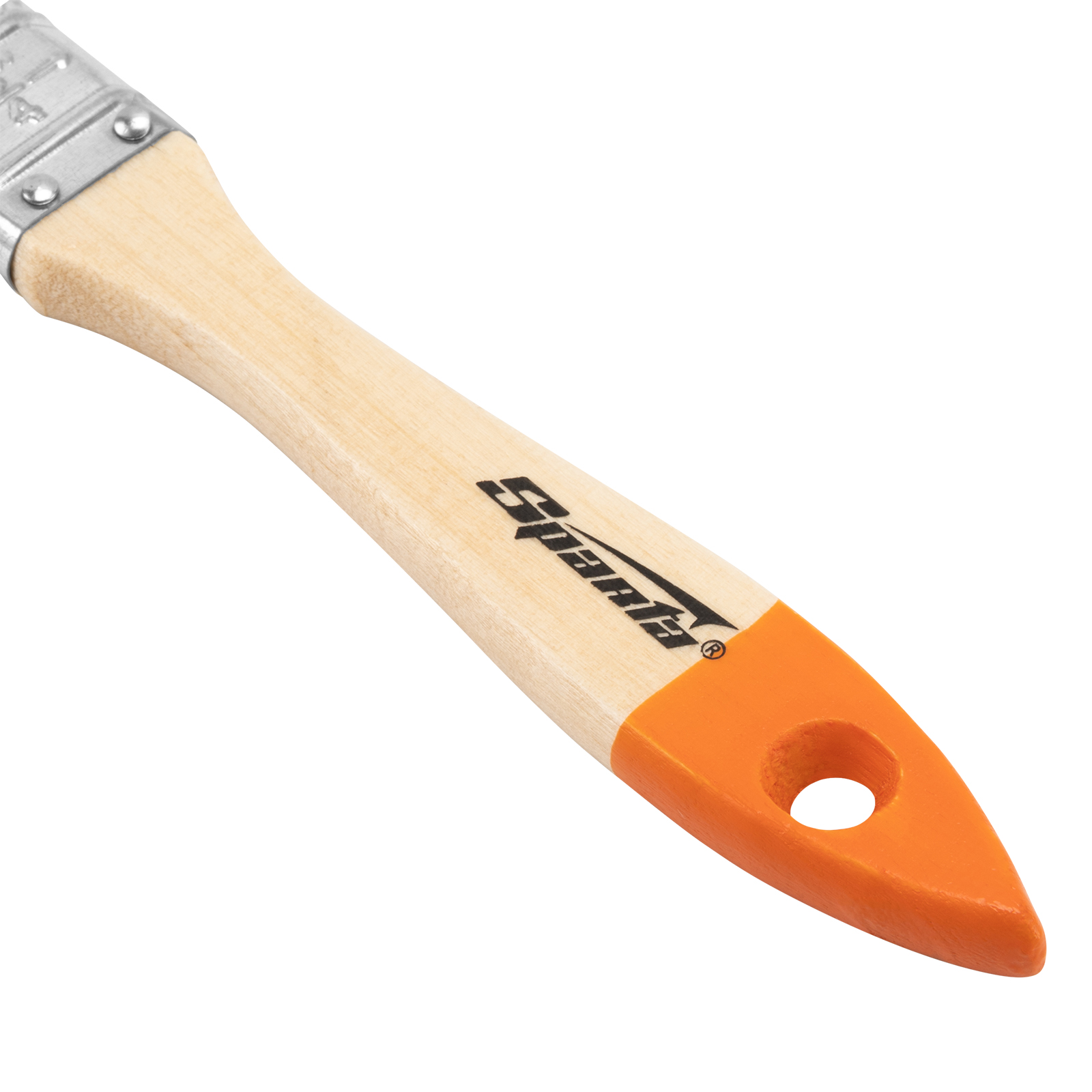 Кисть плоская Slimline 3/4" (20 мм), натуральная щетина, деревянная ручка Sparta
