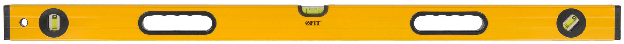 Уровень "Янтарь", 3 глазка, ручки, усиленный корпус, фрезер. рабочая грань, шкала 1000 мм