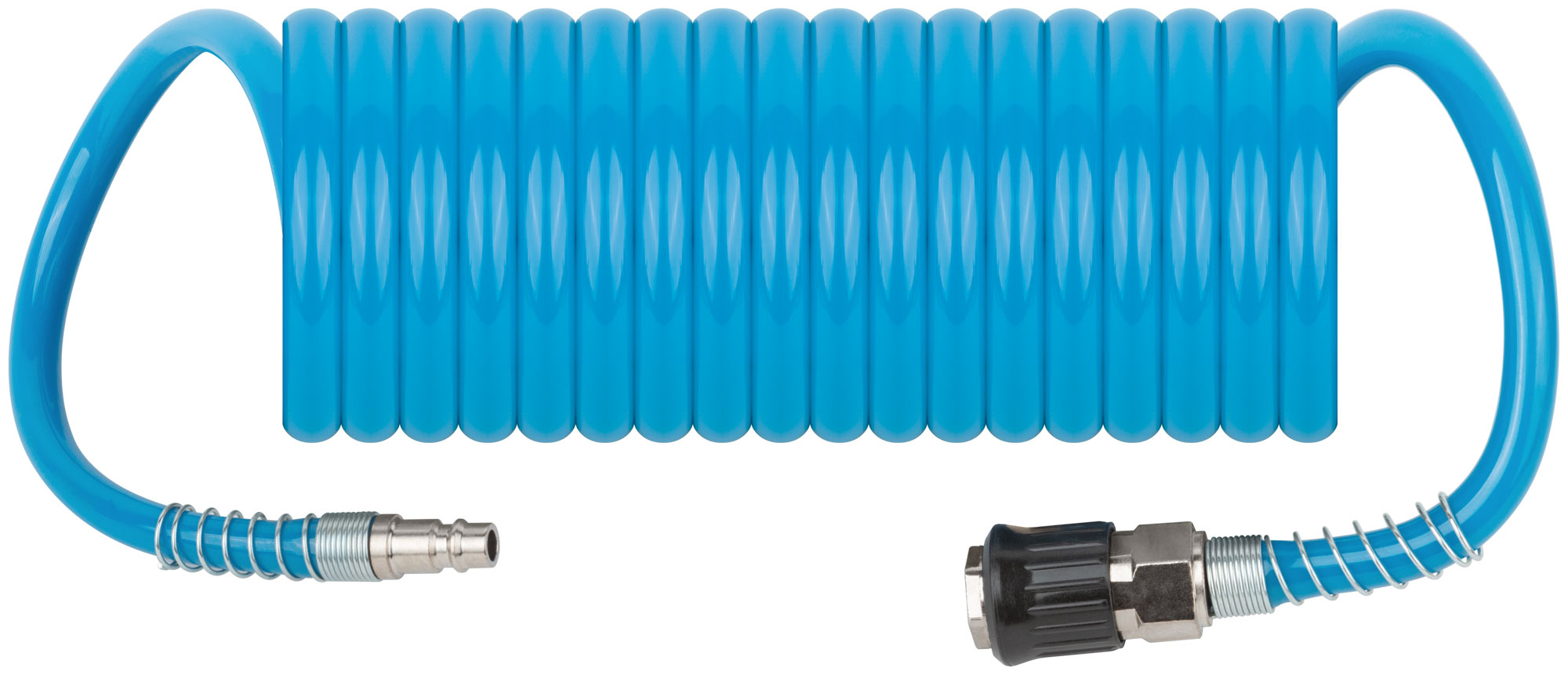 Шланг-удлинитель полиуретановый износостойкий с быстросъемными коннекторами, диаметр 8х12 мм,  5 м