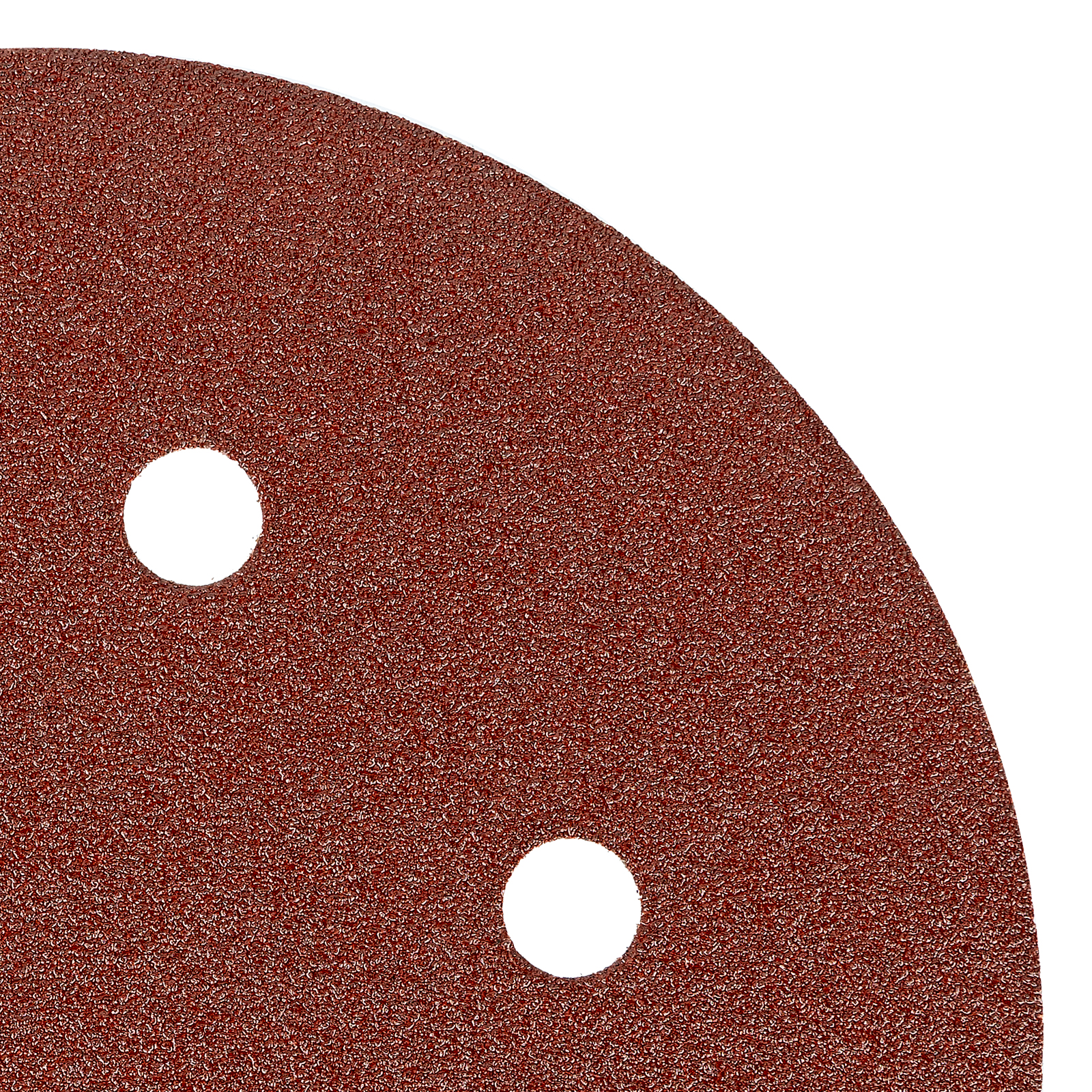 Круг абразивный на ворсовой подложке под "липучку", перфорированный, P 80, 150 мм, 5 шт Matrix