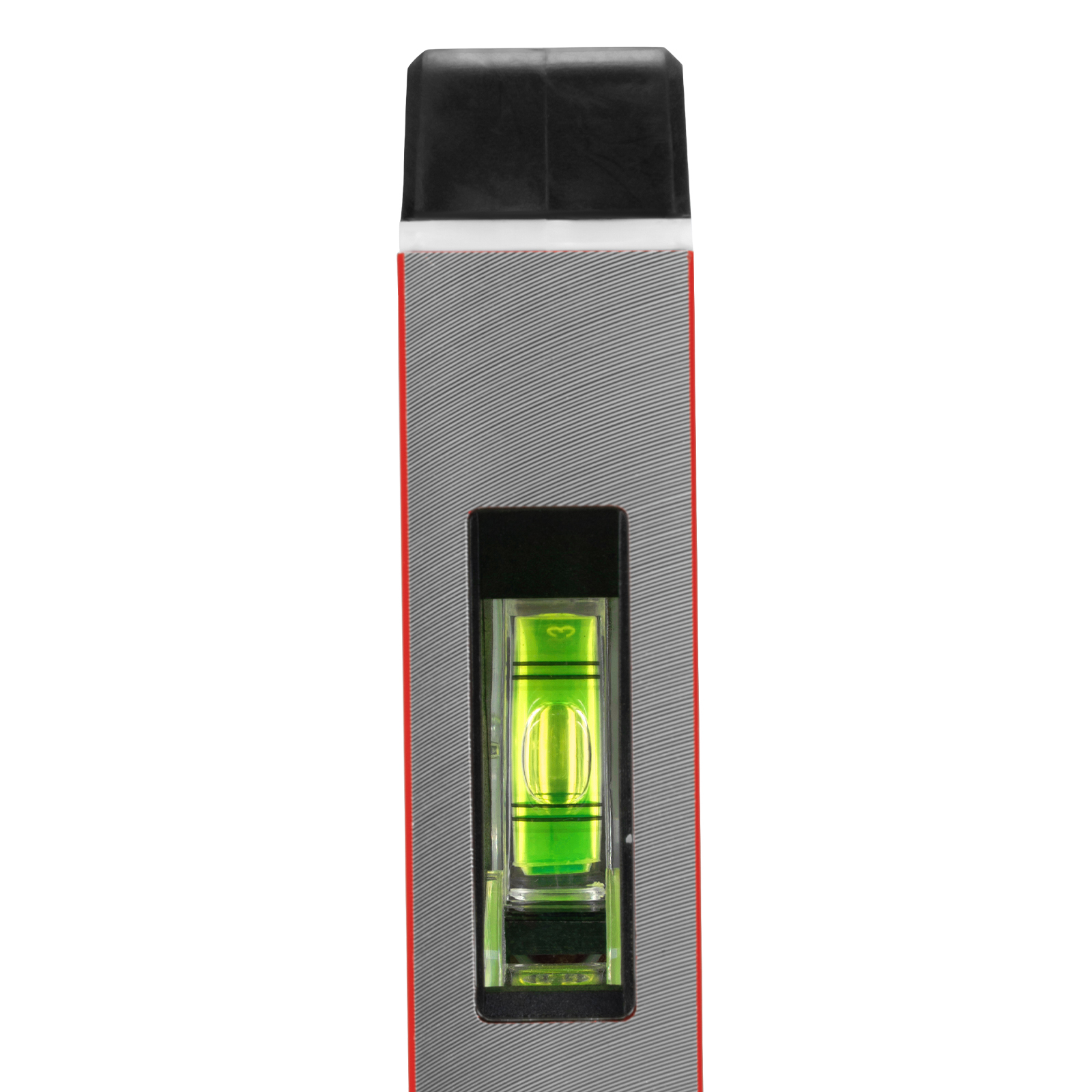 Уровень алюминиевый, магнит, фрезерованный, 3 глазка (1 зеркальный), двухкомпонентные рукоятки, 600 мм Matrix