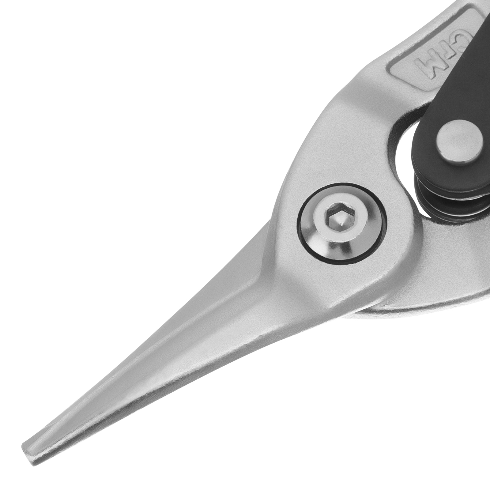 Ножницы по металлу, 270 мм, прямой рез, сталь-CrMo, трехкомпонентные рукоятки Denzel