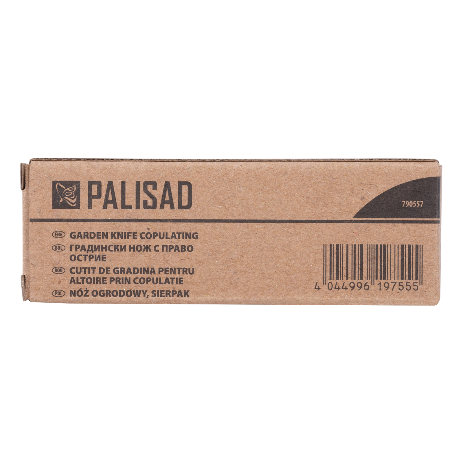 Нож садовый, 165 мм, складной, копулировочный, пластиковая рукоятка Palisad