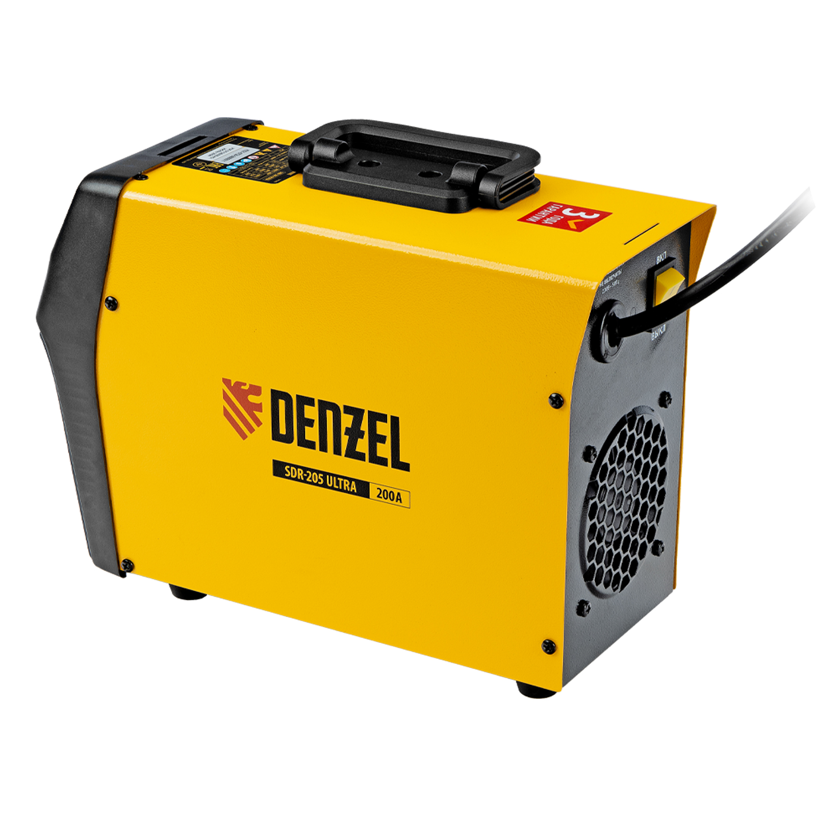 Аппарат инвертор. дуговой сварки SDR-205 Ultra, 200 А, ПВ 60%// Denzel