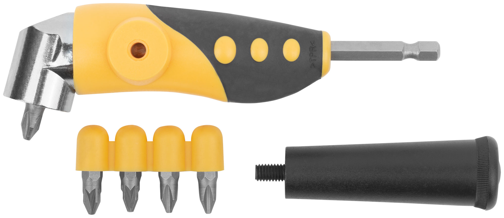 Адаптер угловой металлический прорезиненный 105 градусов