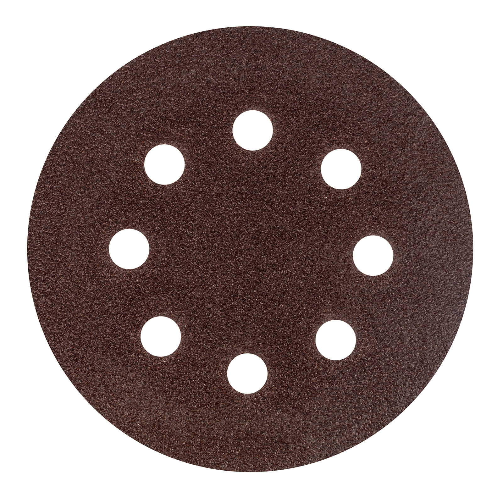 Круг абразивный на ворсовой подложке под "липучку", перфорированный, P 40, 125 мм, 5 шт Сибртех
