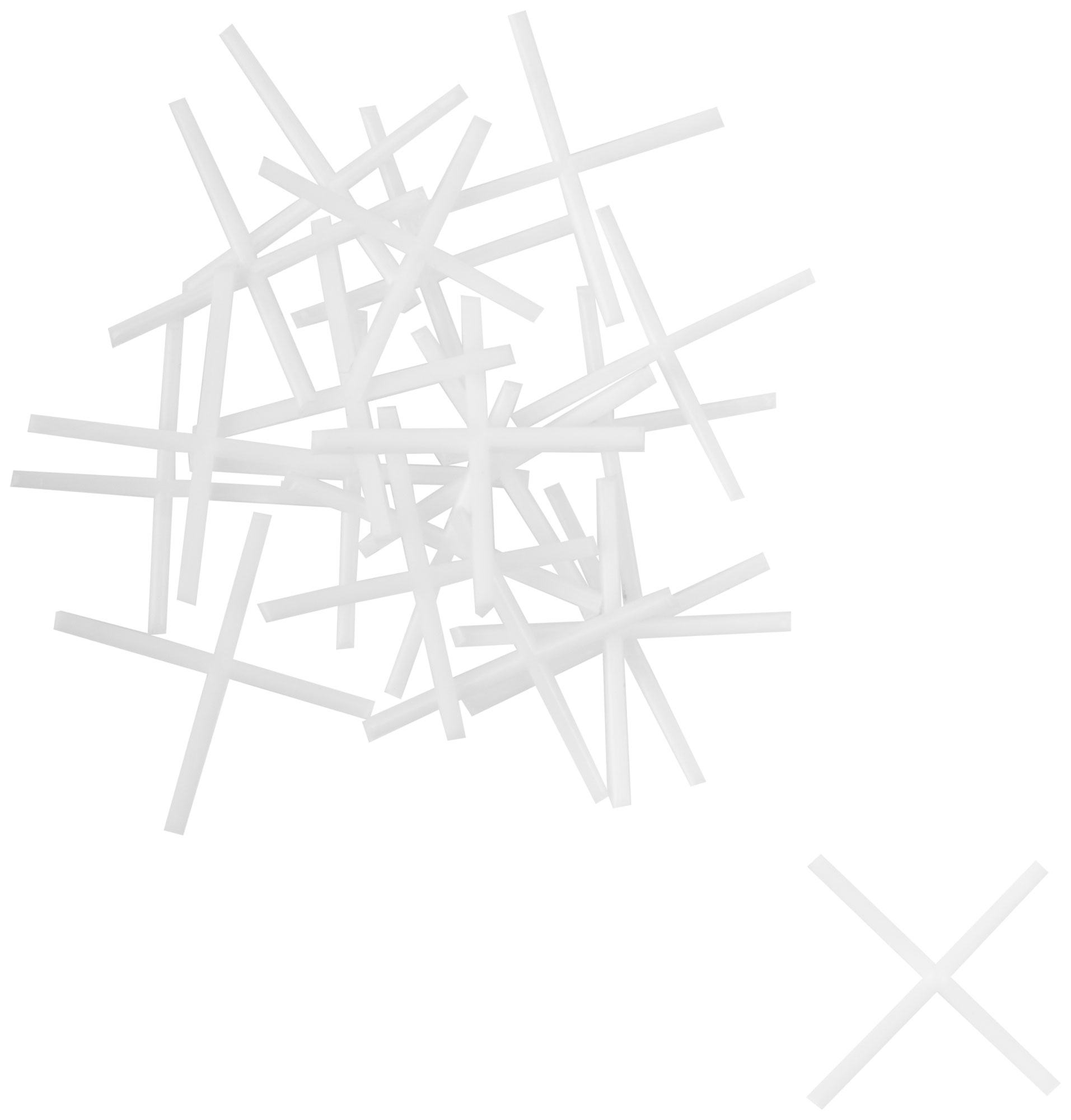 Крестики для кафеля 1,0 мм, 200 шт.