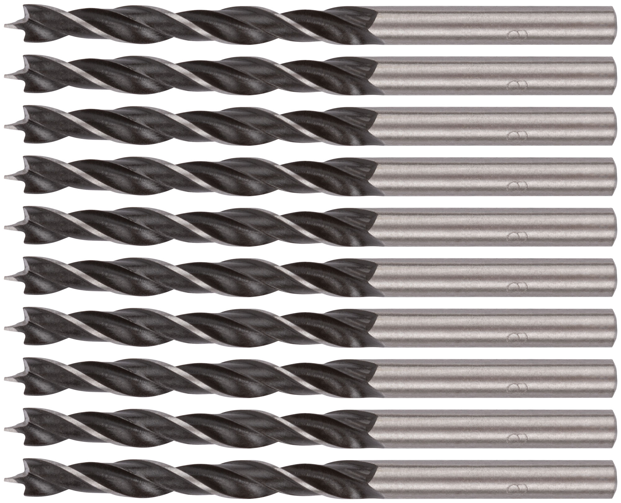 Сверла по дереву  6 мм (10 шт.)