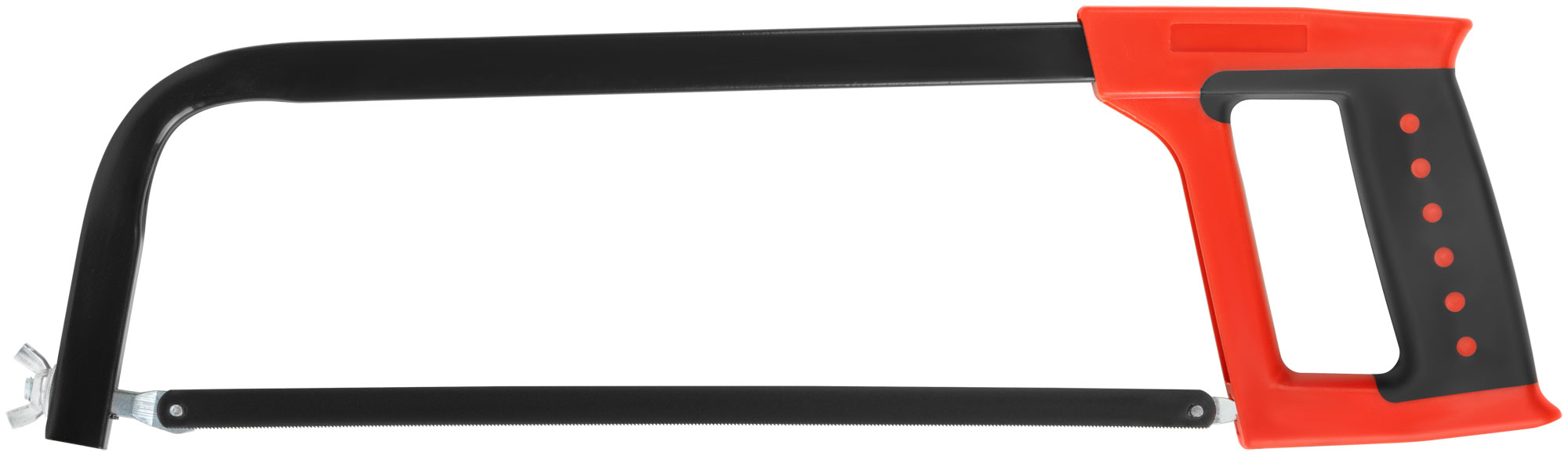 Ножовка по металлу 300 мм, пластиковая прорезиненная ручка