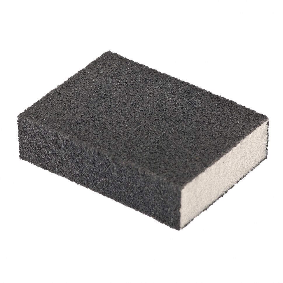 Губка для шлифования, 100 х 70 х 25 мм, средняя плотность, P 80 Matrix