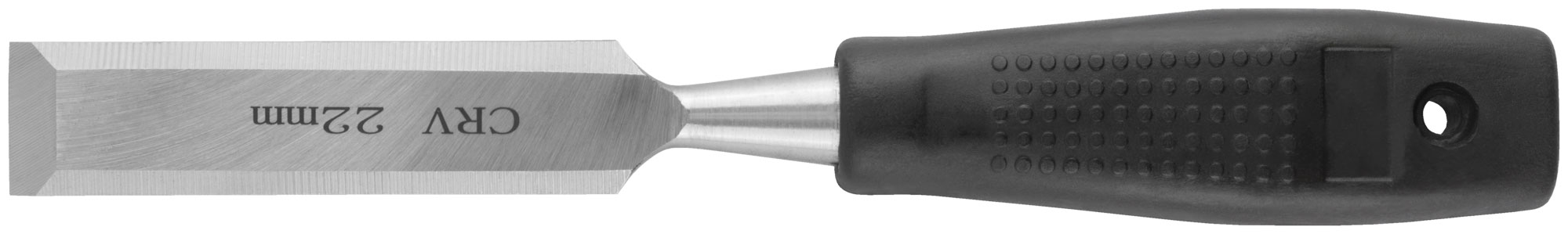 Стамеска CrV с пластиковой ручкой 22 мм