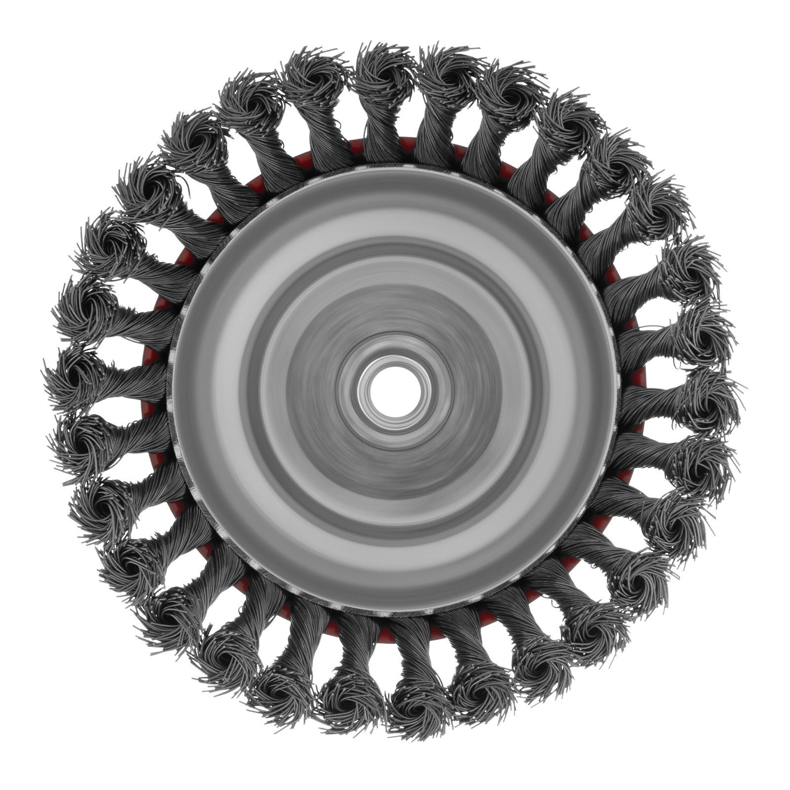 Щетка для УШМ, 150 мм, М14, "чашка", крученая проволока 0.5 мм Matrix