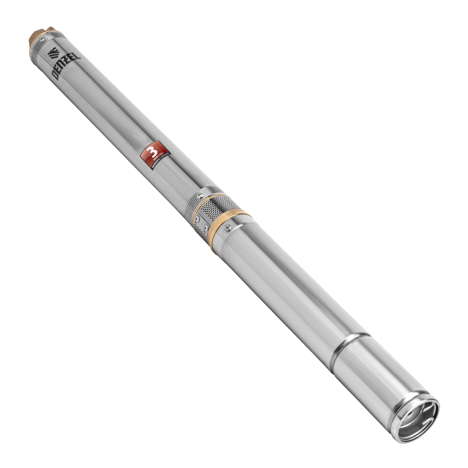 Скважинный насос DWC-3-60, центробежный, диаметр 3", 800 Вт, 3300 л/ч, напор 60 м Denzel