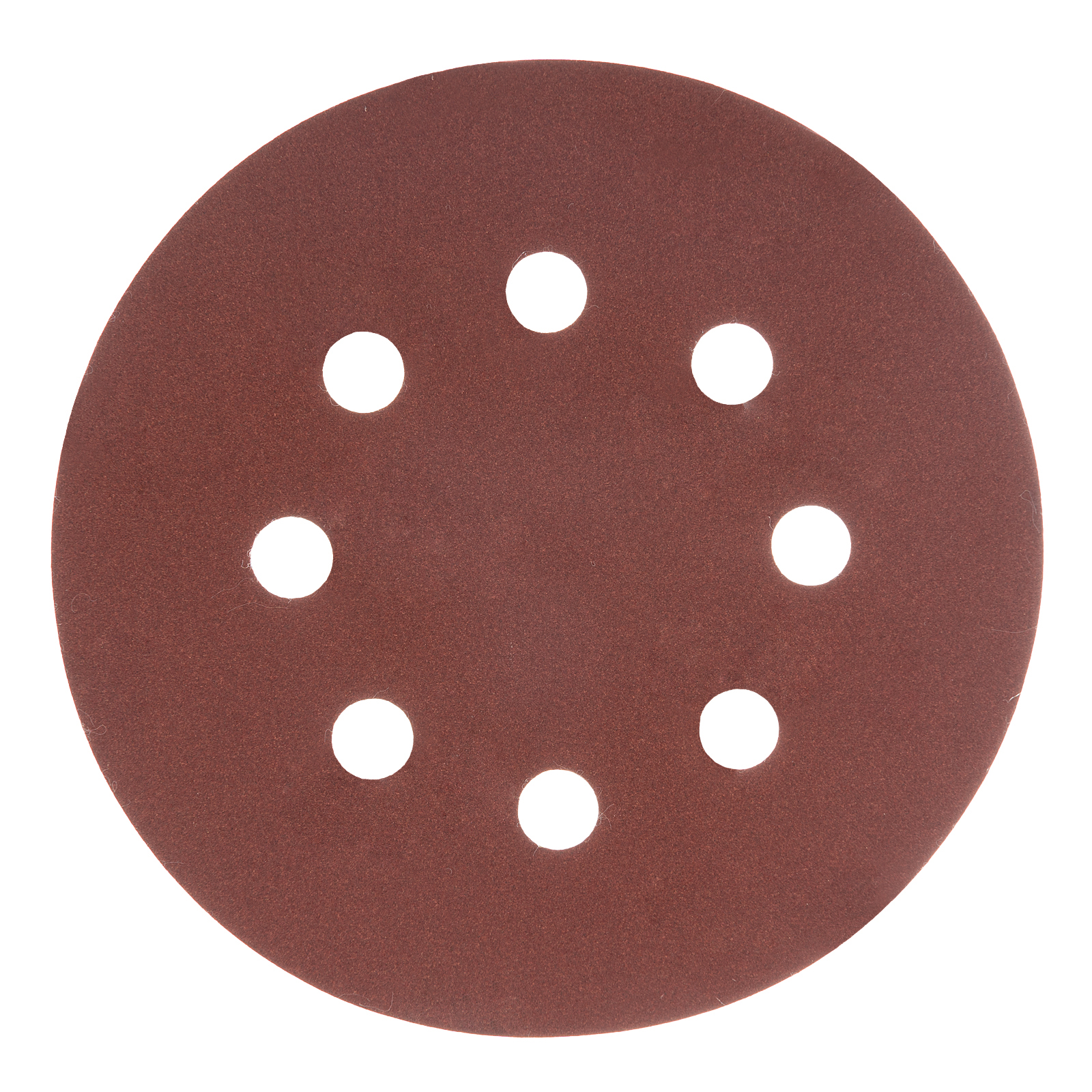 Круг абразивный на ворсовой подложке под "липучку", перфорированный, P 240, 125 мм, 5 шт Matrix