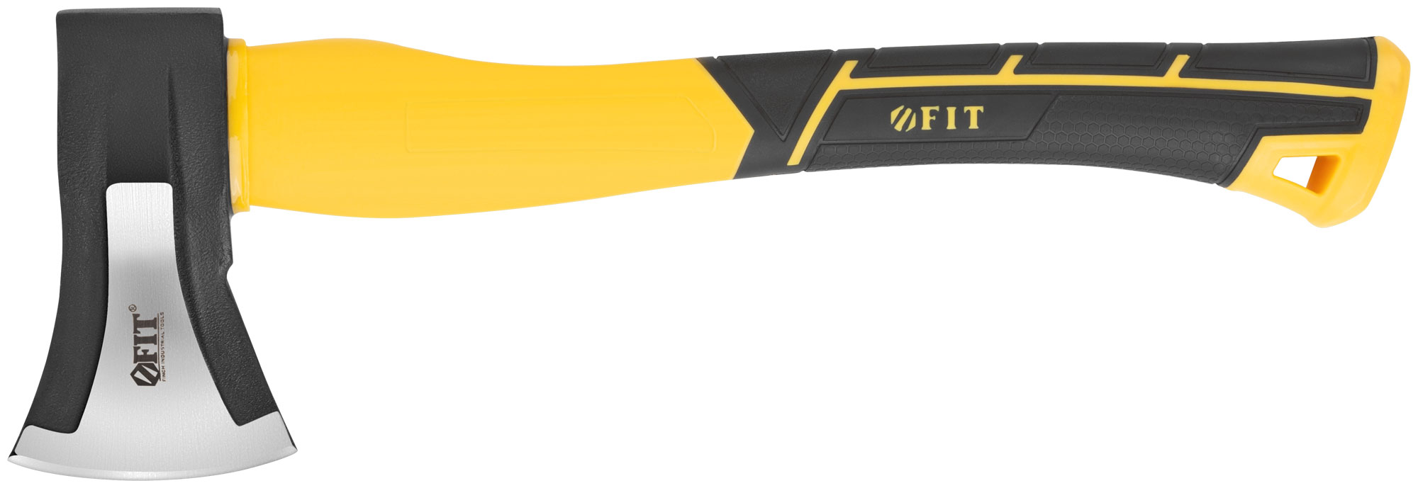 Топор-колун "ушастый" кованый, фиберглассовая ручка 1000 гр.