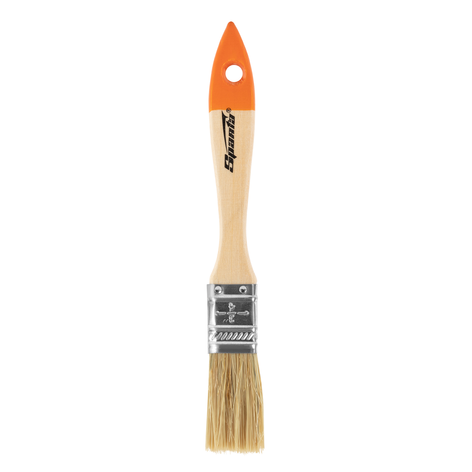 Кисть плоская Slimline 3/4" (20 мм), натуральная щетина, деревянная ручка Sparta