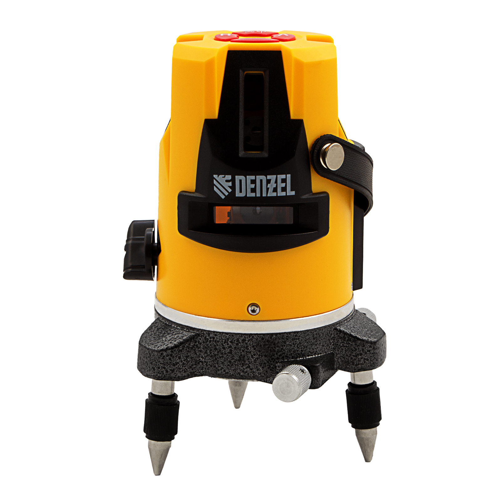 Уровень лазерный LX3, 10 м, ± 0,3 мм/1 м, 635 нм, 4 вертикальных, 1 горизонтальная плоскости, резьба 5/8" Denzel