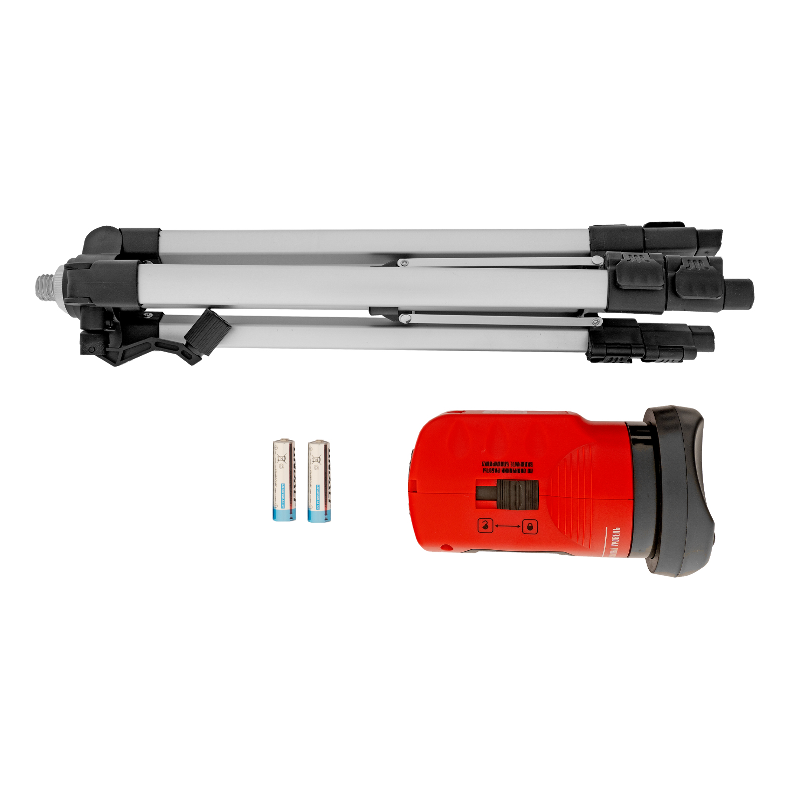 Уровень лазерный, 100 мм, штатив 1260 мм, самовыравнивающийся Matrix