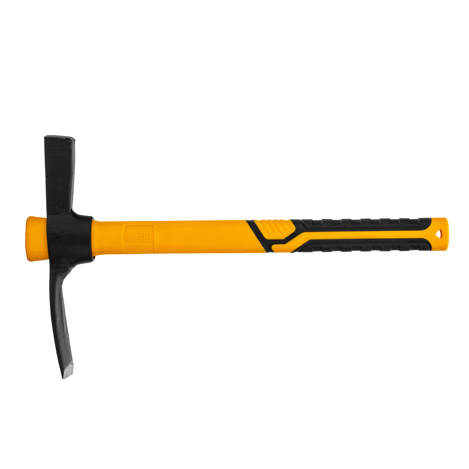 Кирка-молоток 650 г, фибергласовая обрезиненная рукоятка 385 мм// Denzel