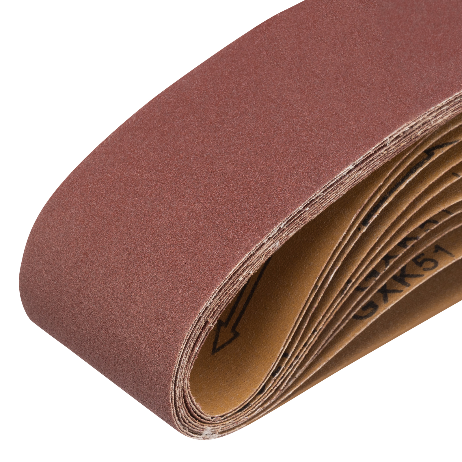 Лента абразивная бесконечная, P 100, 75 х 533 мм, 10 шт Matrix