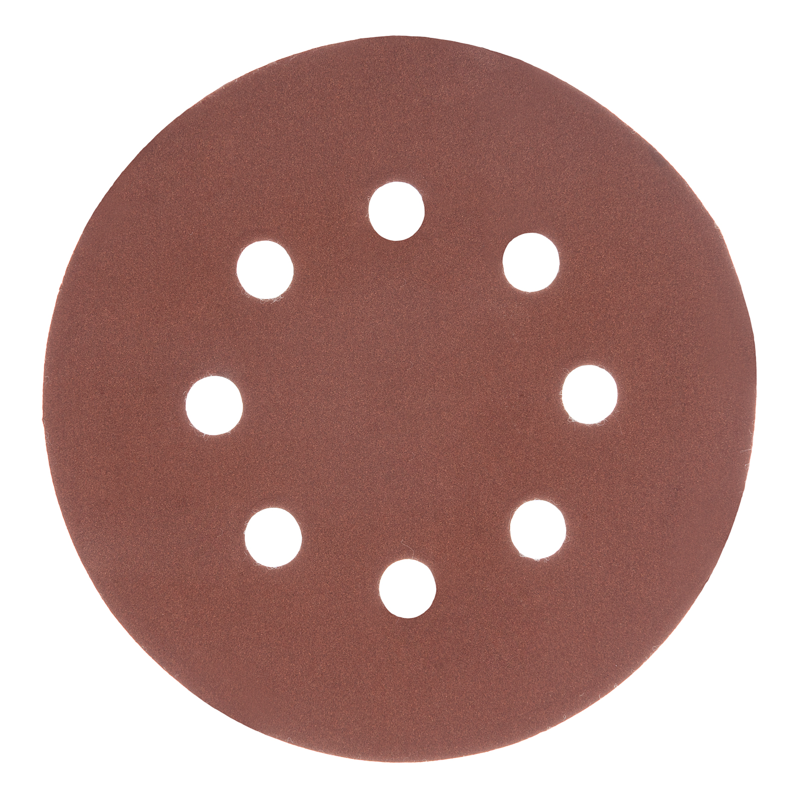 Круг абразивный на ворсовой подложке под "липучку", перфорированный, P 600, 125 мм, 5 шт Matrix